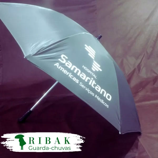 Guarda-chuva preto personalizado