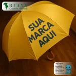 guarda-chuva personalizado com logotipo empresarial em destaque — modelo Ribak